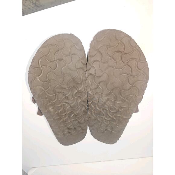 Birkenstock Womens 39 8 Mayari Sandals Shoes Black Toe Loop Thong Slip On Flat - Picture 8 of 8